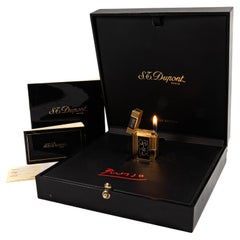 Vintage Limited Edition S.T. DUPONT Ligne 1 BR Small Lighter Picasso in Box 1998