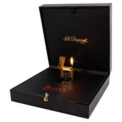 Vintage Limited Edition S.T. DUPONT Ligne 1 BR Small Lighter Picasso in Box 1998