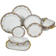 Vintage Limoges Dinnerware 73 Pieces