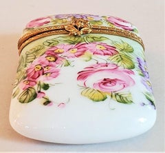 Vintage Limoges Purse Shaped Box