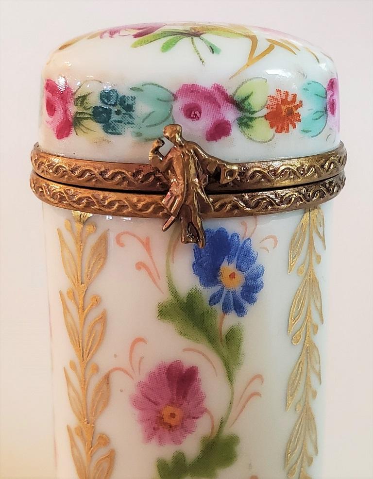 Vintage Limoges Tall Ring Box 3