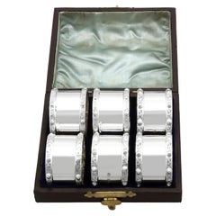Tovaglioli d'argento vintage in stile Lindisfarne (1961/1978)