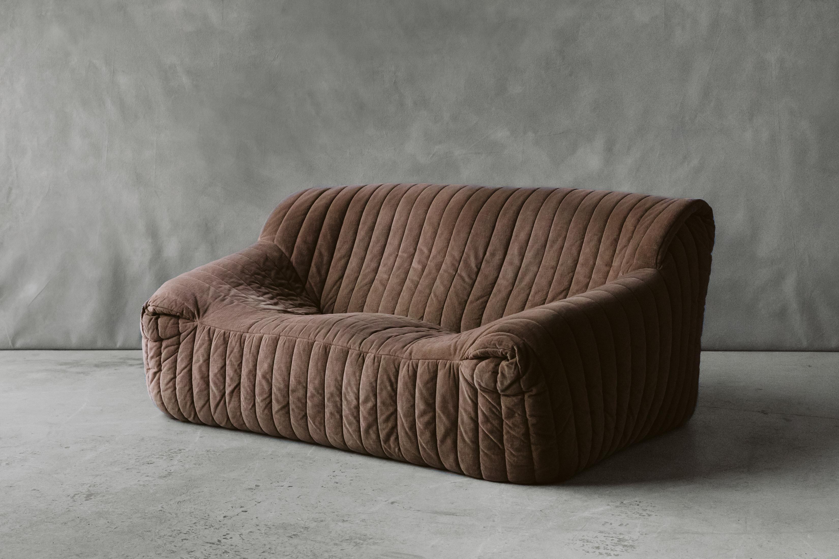 Zweisitziges Vintage-Sofa „Cinna“ aus Frankreich, Vintage Line Roset, Vintage, um 1960 (Europäisch)