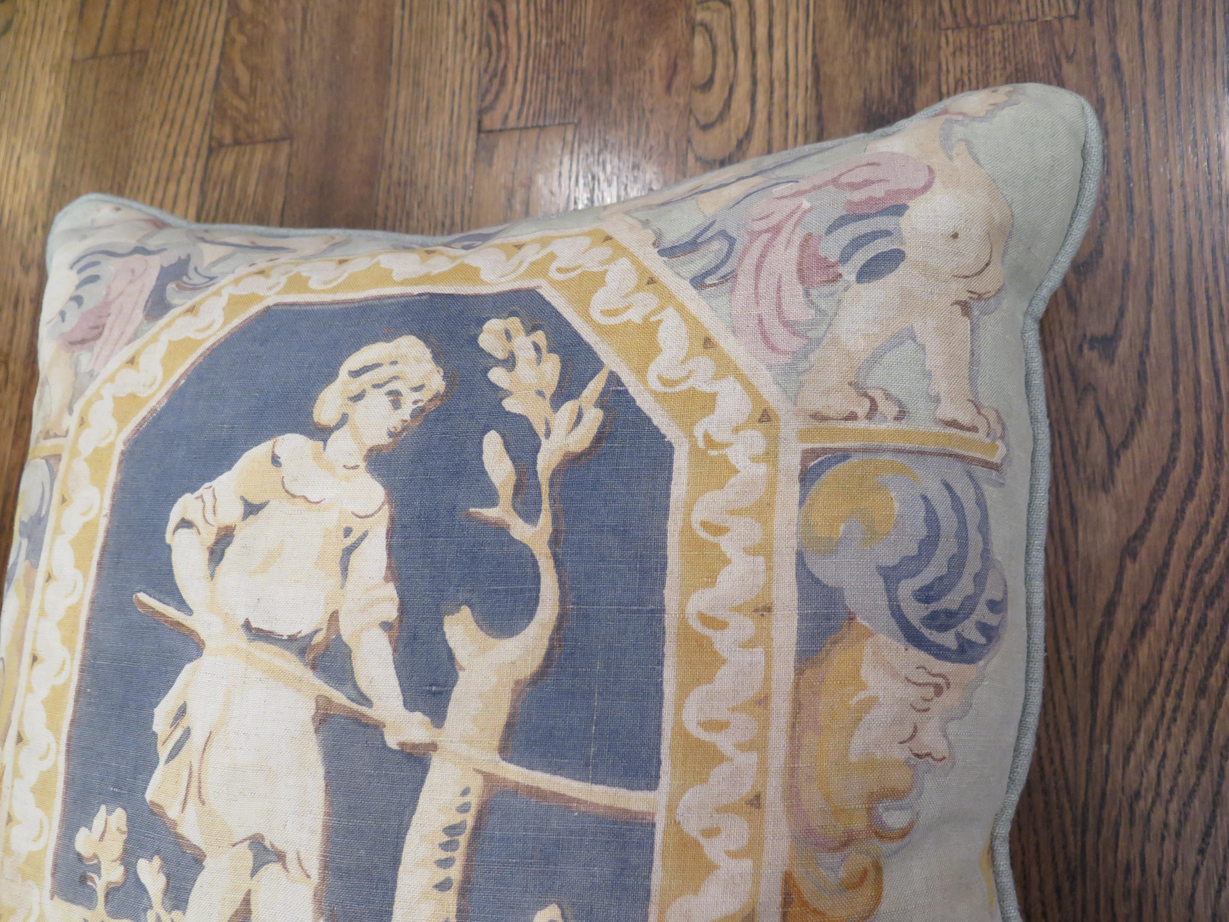 Vintage Linen Panel Pillows 6