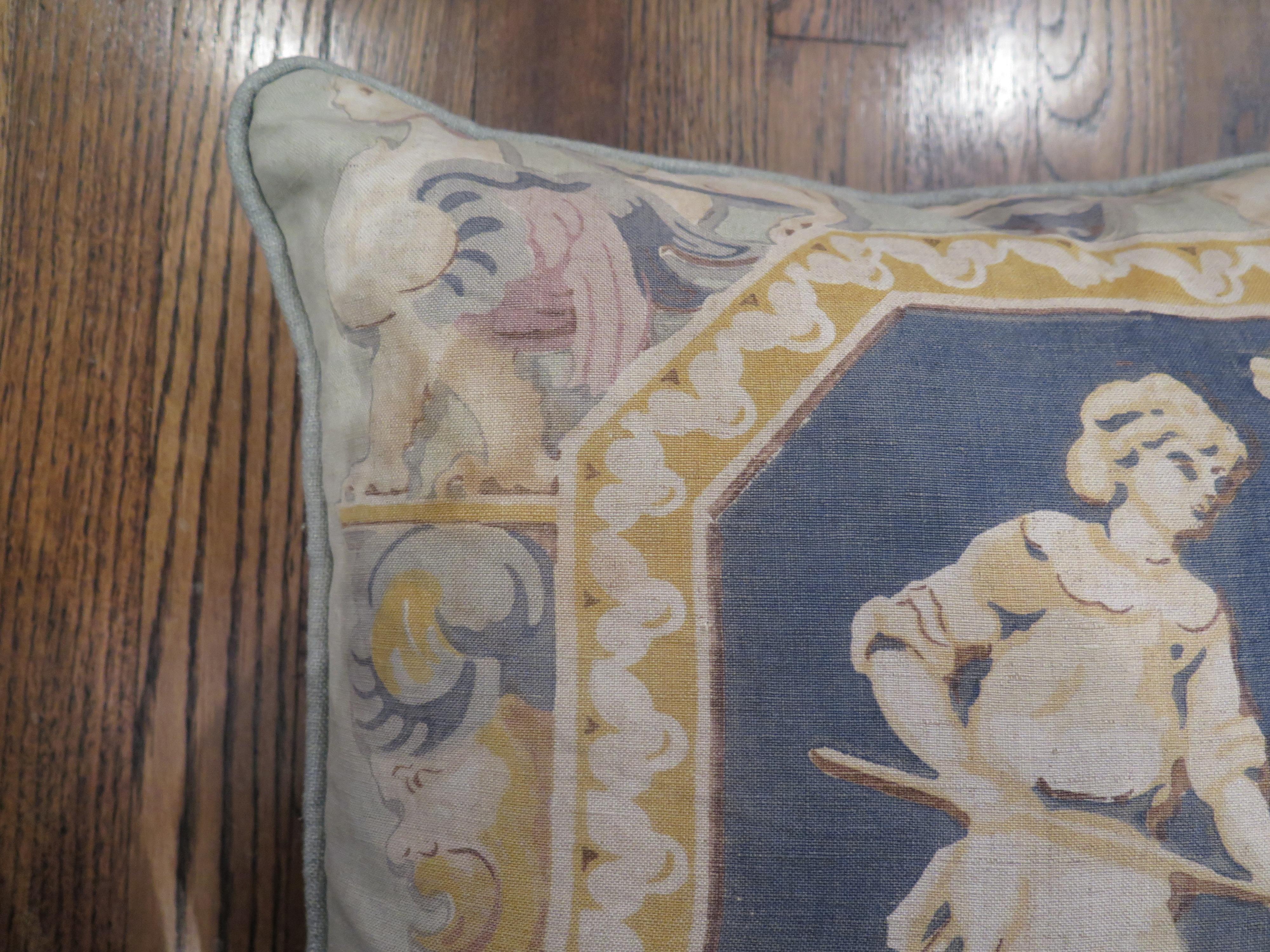 Vintage Linen Panel Pillows 7