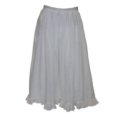 Vintage Linen Skirt by Milena Francesio 