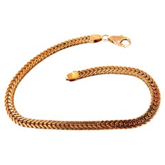 Vintage Link Bracelet 14kt Gold