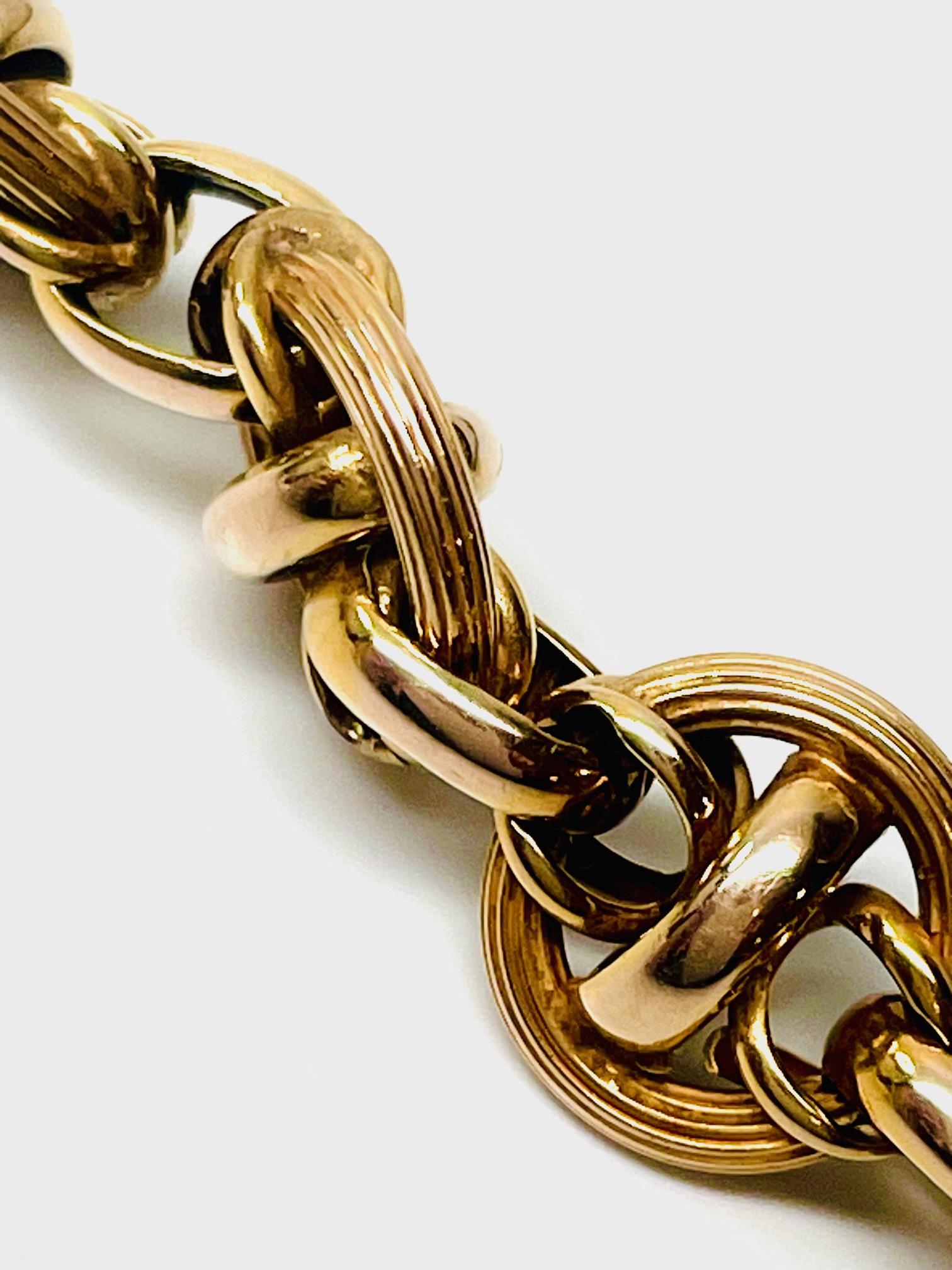 Vintage-Gliederarmband aus Kanada (Nachkriegszeit) im Angebot