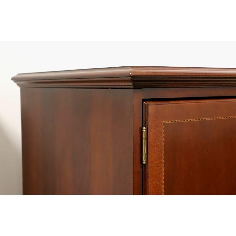 American LINK-TAYLOR Solid Mahogany Chippendale Tall Chest