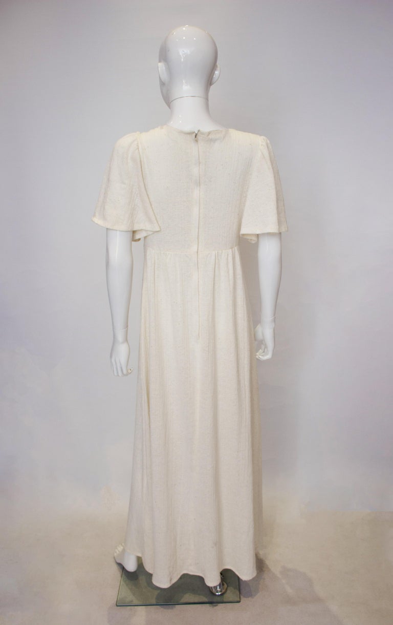white christmas dresses Bella Organic Cheesecloth Midi Dress - Bright Emerald main image 0