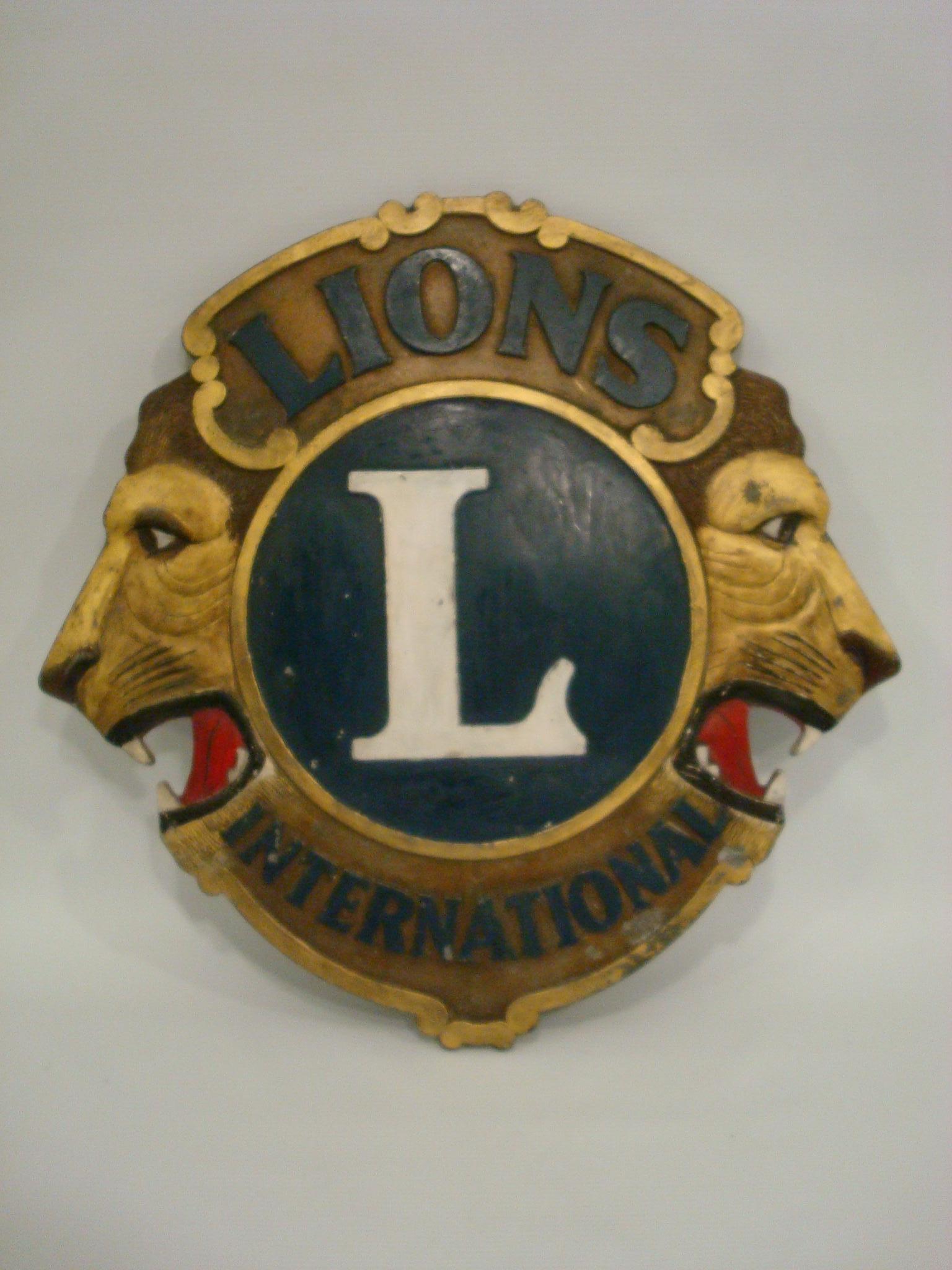 lions club sign