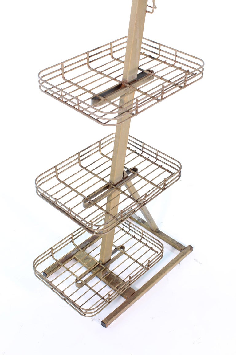 Vintage Liquor Alcohol Advertising Stock Stand for E&J Brandy For Sale