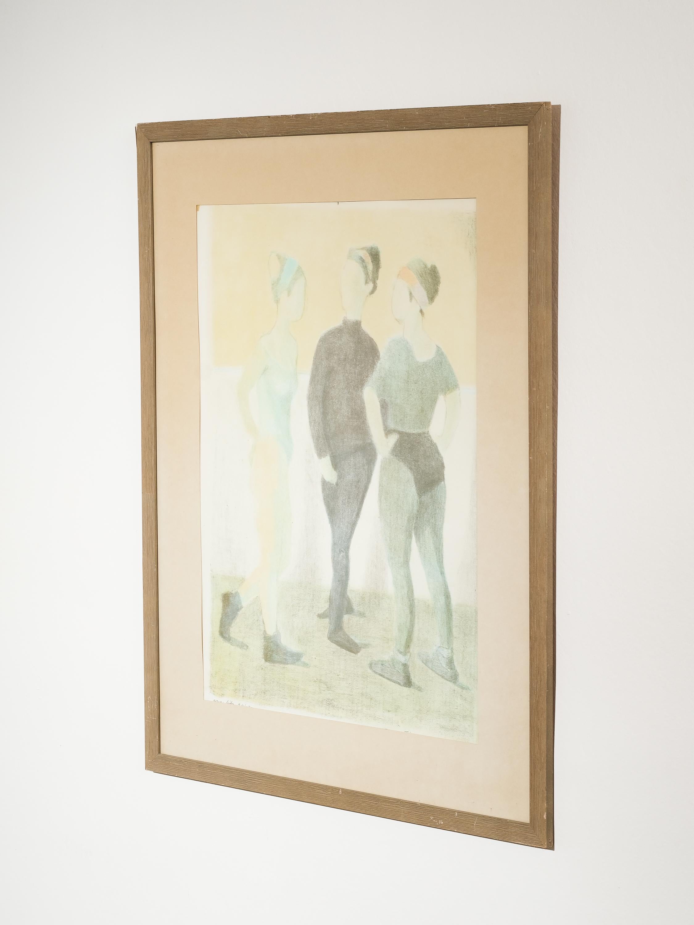 Litografia incorniciata dell'artista svedese Sune Tjellander (1912-1976).

Firmato e numerato

