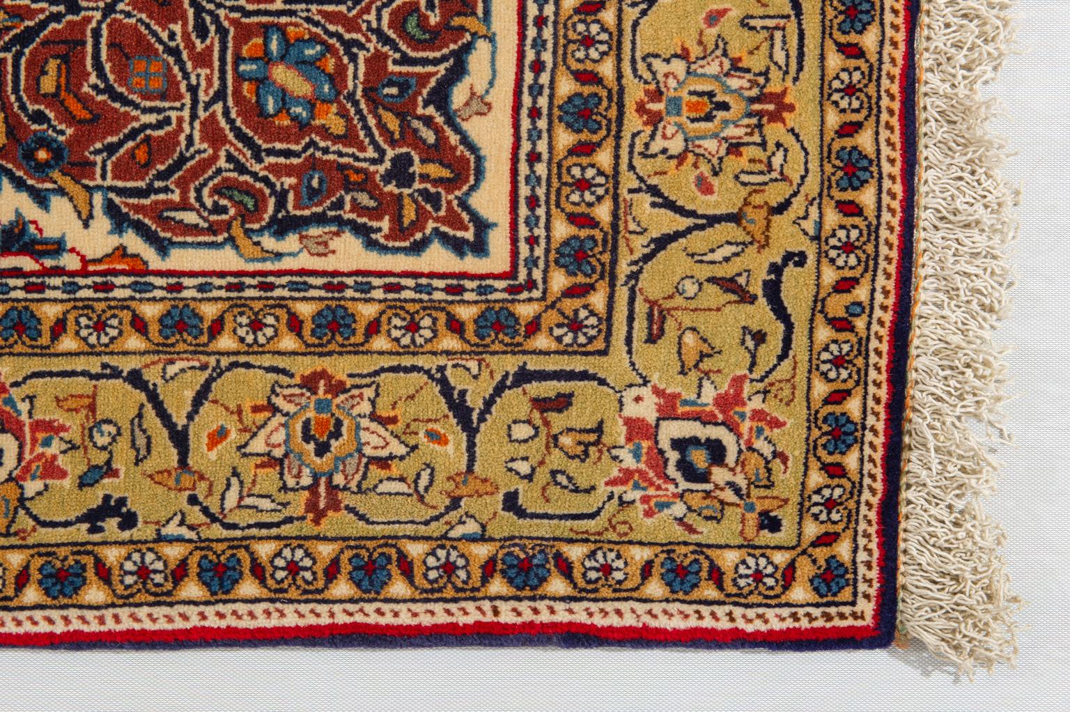 Indian Vintage Little AGRA Carpet For Sale