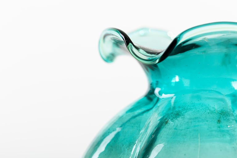 Vintage Little Glass Vase, Italy, 1950s at 1stDibs