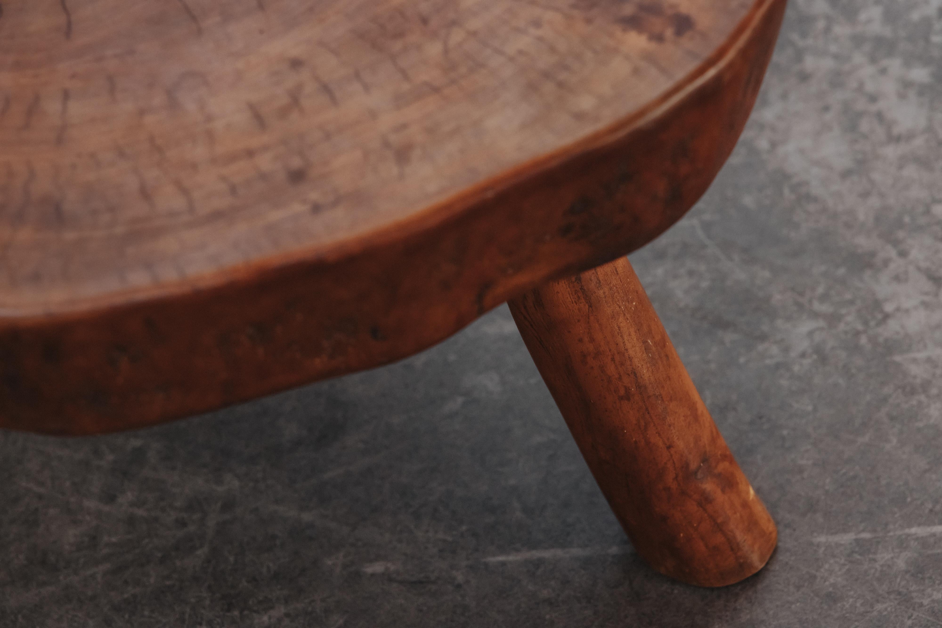 Mesa de centro vintage con bordes vivos, Francia, circa 1960 en venta 4