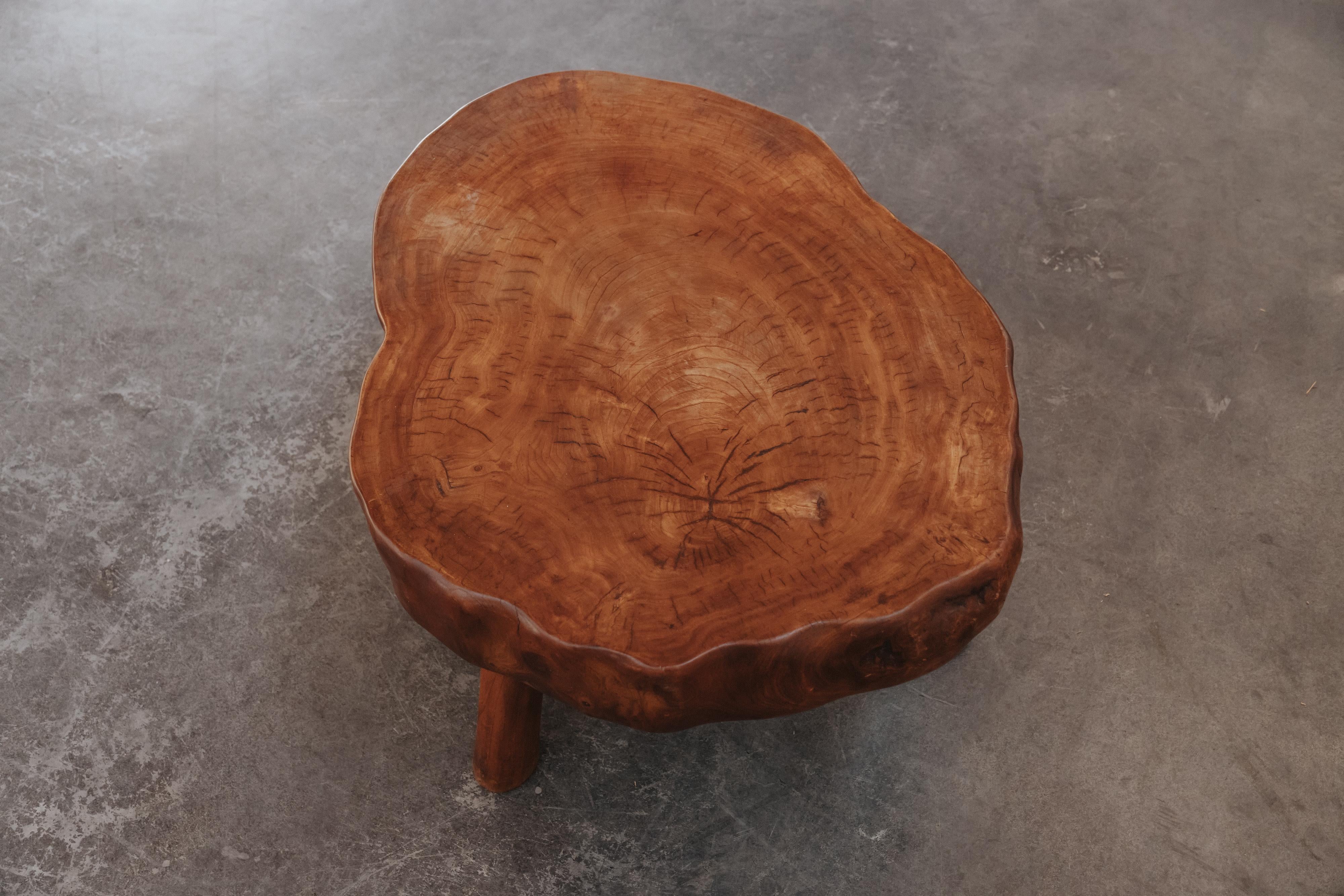 Mesa de centro vintage con bordes vivos, Francia, circa 1960 en venta 2