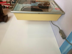 Vintage Lluminated Advertisement Coca-Cola 80s, Czechoslovakia