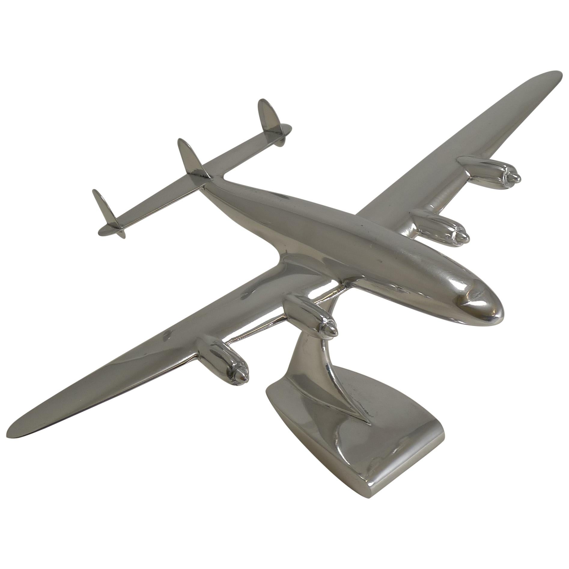 Vintage Lockheed Constellation Plane Model, circa 1950