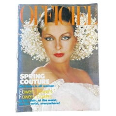 Vintage L'Officiel Magazine : Spring 1977