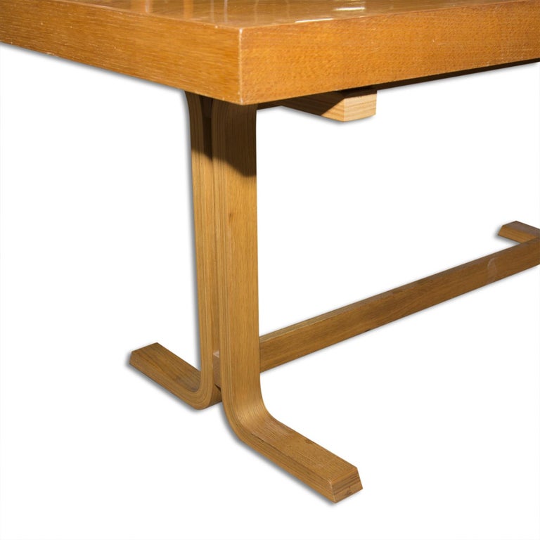 Vintage Long Coffee Table by Drevopodnik Holesov, 1970s For Sale at 1stDibs