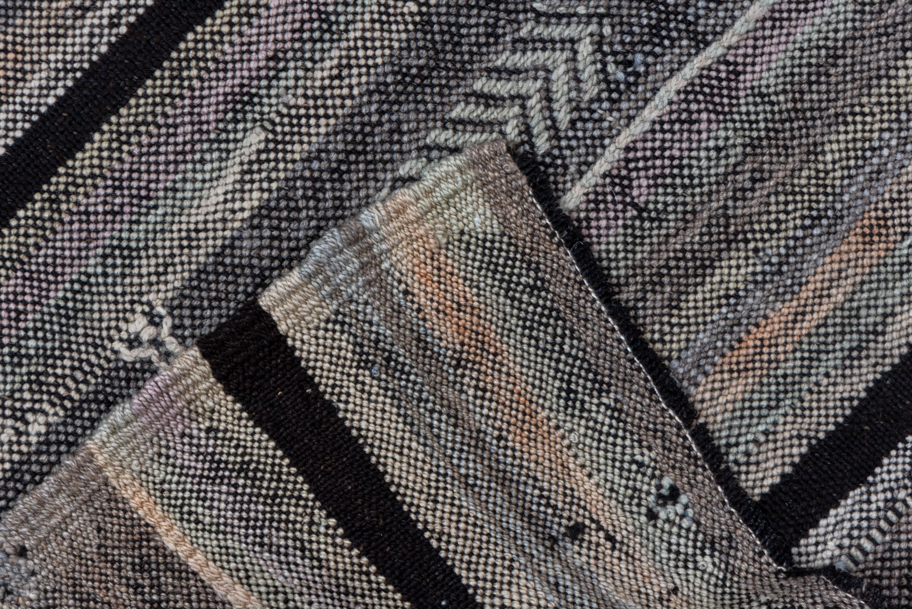 Metà XX secolo Vintage Long Kilim, circa 1950s in vendita