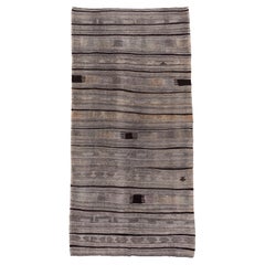 Vintage Long Kilim, circa 1950s
