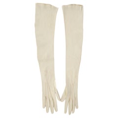Vintage long leather gloves Vintage long leather gloves