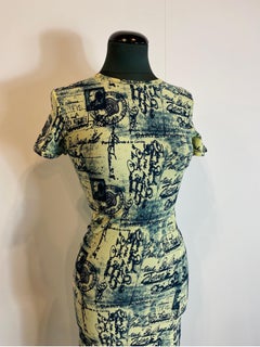 Vintage long Mesh dress 1998 Jean Paul Gaultier