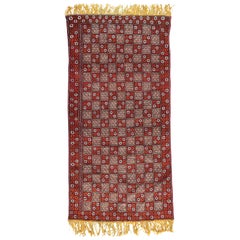 Vintage Long Moroccan Berbere Rug