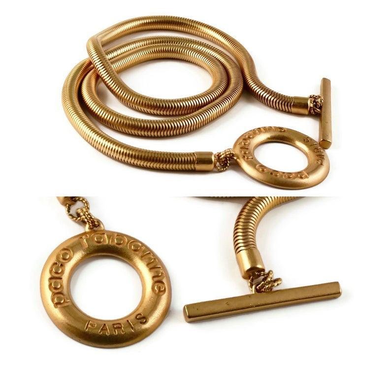 vintage snake necklace