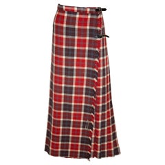 Vintage Long Wool Kilt by Laid Portch of Scotland