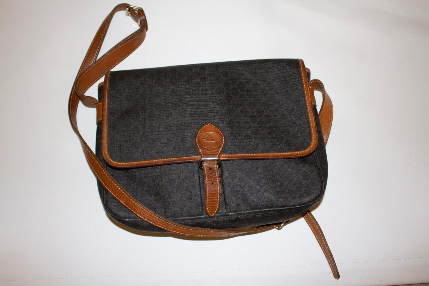 Vintage Longchamp Handbag In Good Condition In London, GB