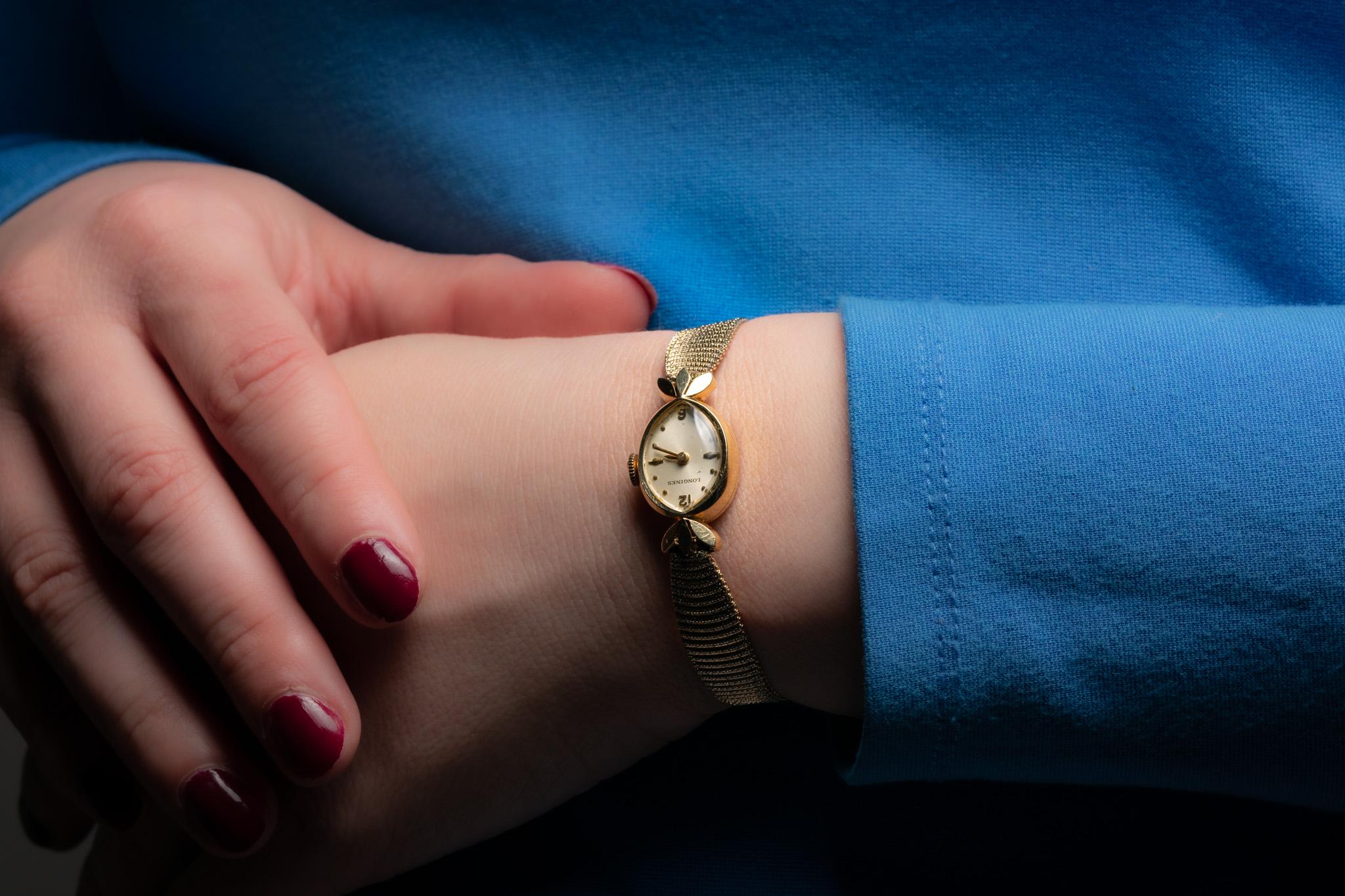 Vintage 14 Carat Gold Longines Wristwatch 4