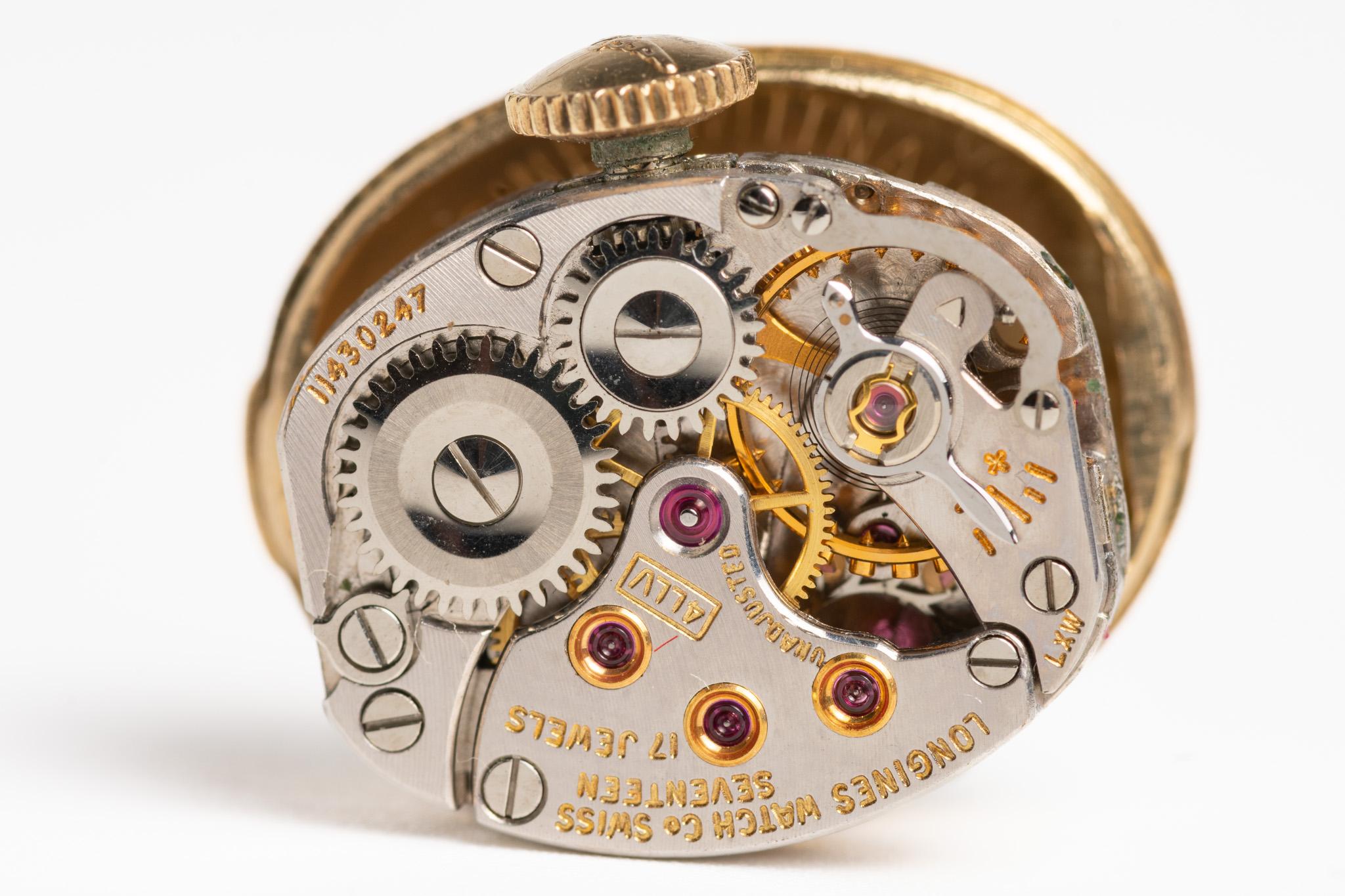 Vintage 14 Carat Gold Longines Wristwatch 1