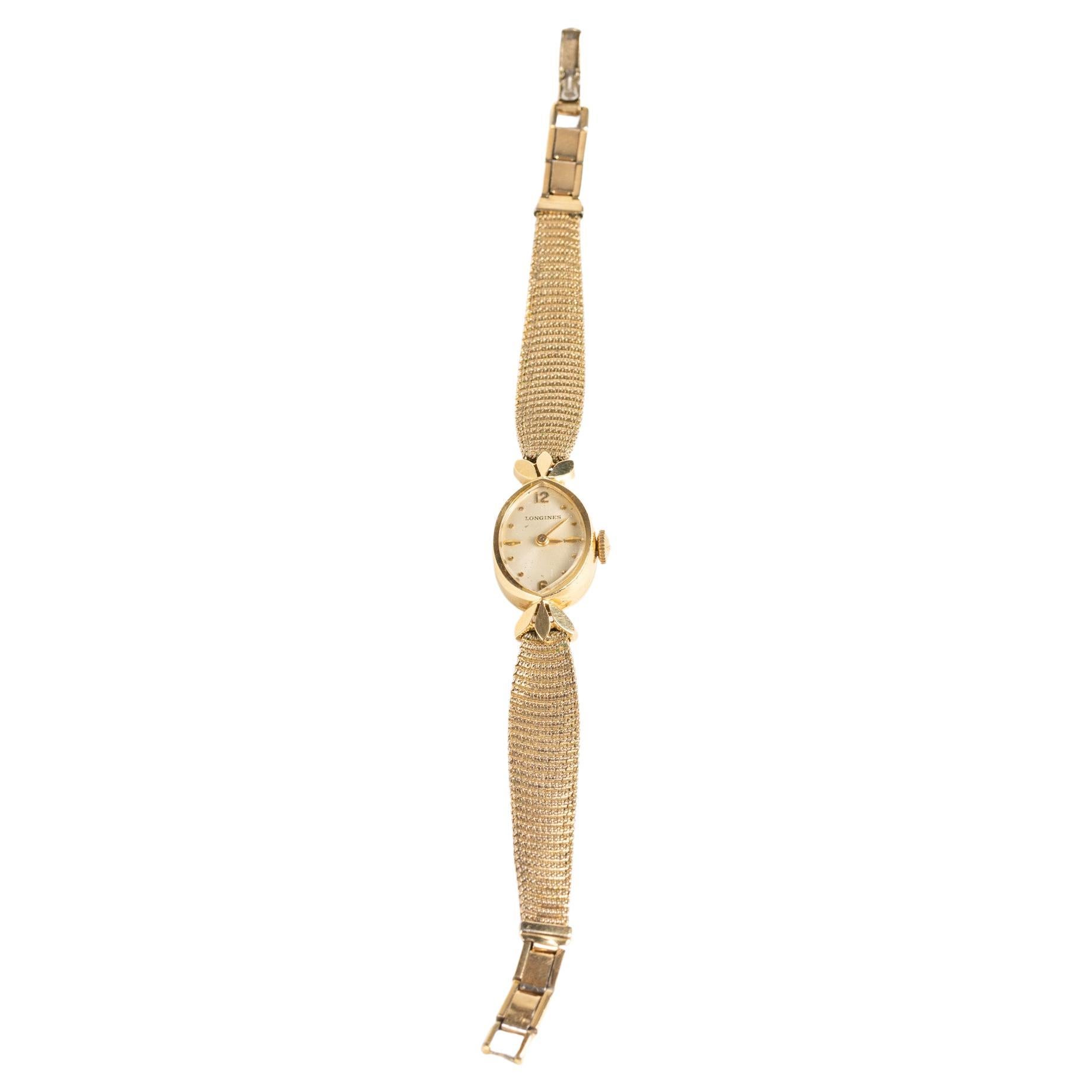 Vintage 14 Carat Gold Longines Wristwatch