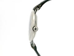 Vintage Longines 14k White Gold Diamond Dial Mechanical 17j Watch Ref. 494M893