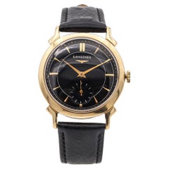 Vintage Longines 14k Yellow Gold Hand Wind Men's Watch