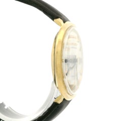 Vintage Longines Admiral 5 Star 18k Yellow Gold 35mm Automatic Wrist Watch