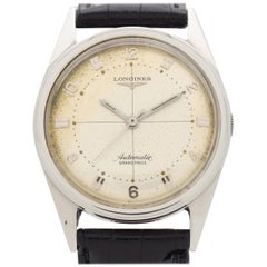 Retro Longines Grand Prize Automatic Stainless Steel Watch, 1956