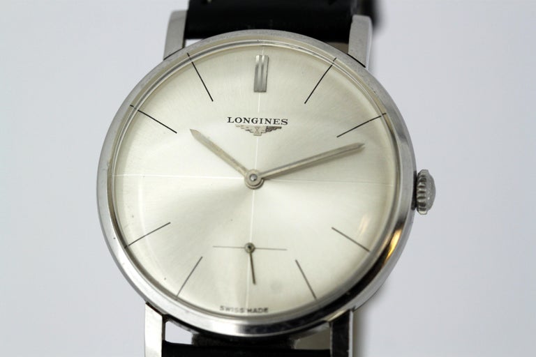 Vintage Longines Manual Winding Wristwatch, circa 1970s For Sale at 1stdibs