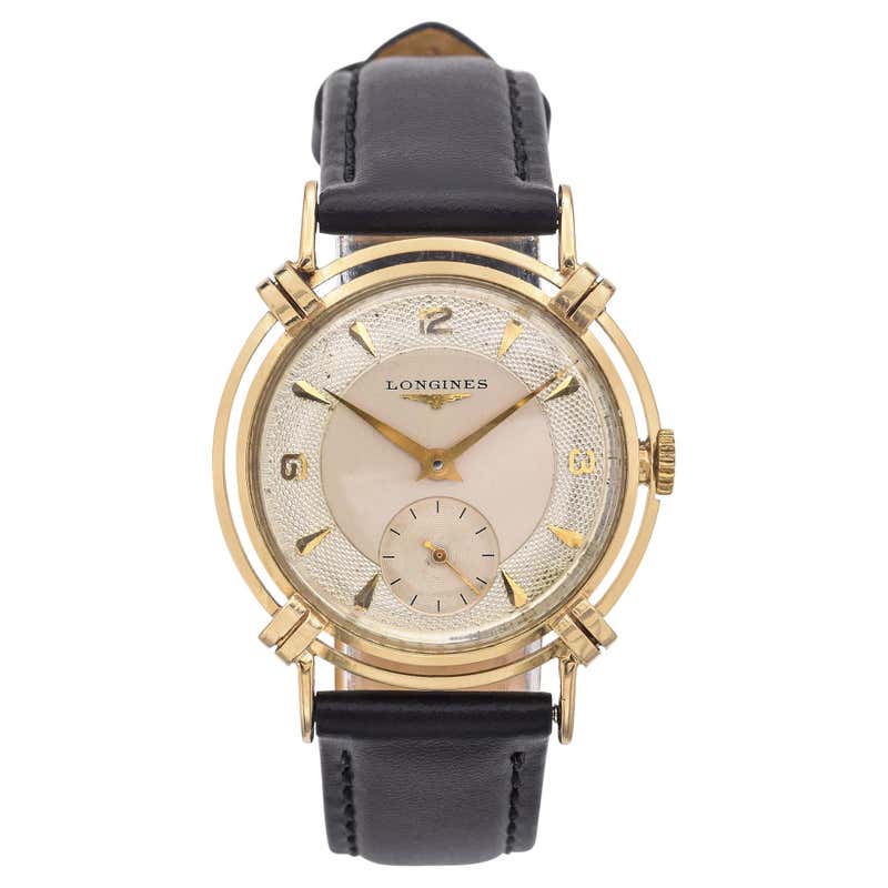 Longines Vintage Men's Wristwatch, 1940s / 50s, in Excelle For Sale at ...