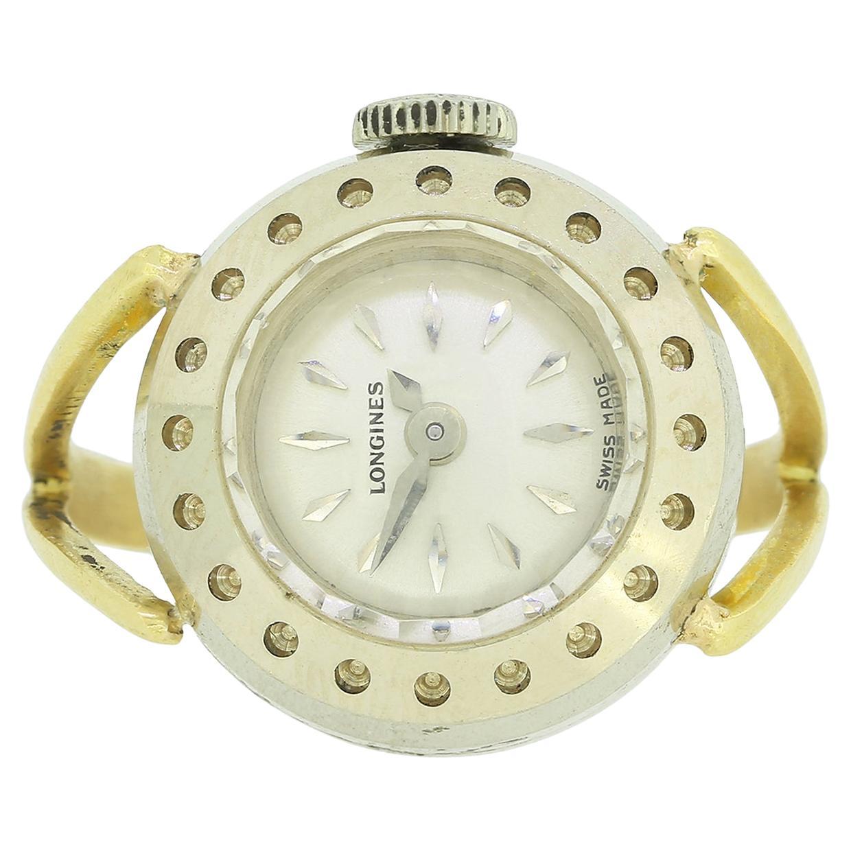 Vintage Longines Watch Ring For Sale