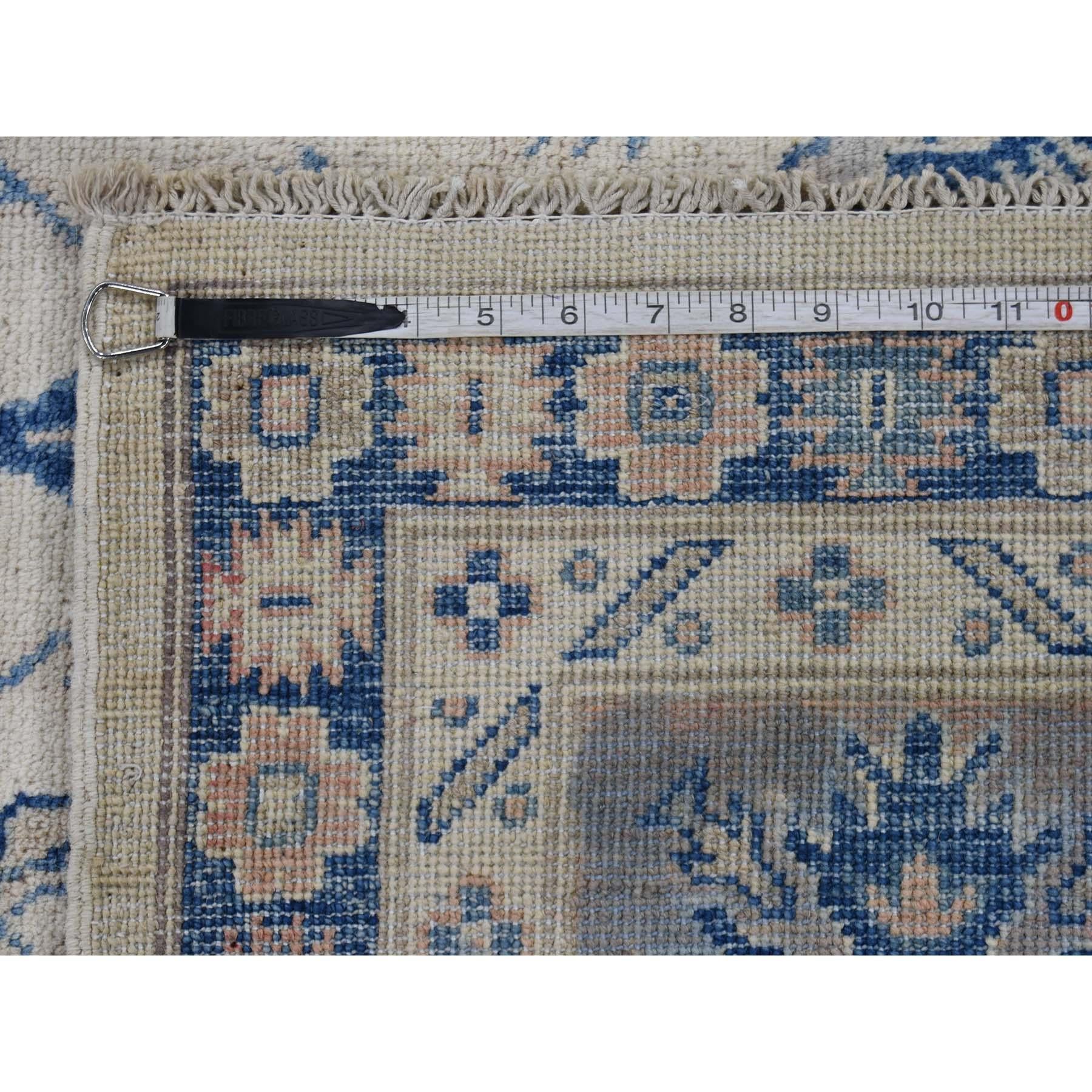 Vintage Look Kazak Pure Wool Hand Knotted Oriental Rug 6