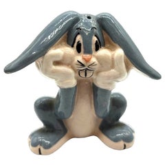 Statua in porcellana d'epoca dei Looney Toons Bugs Bunny Warner Bros di Evan Shaw Co