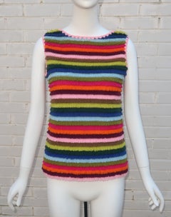Vintage Loop Wool Sweater Vest, 1960's