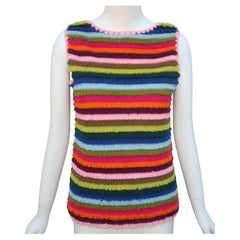 Vintage Loop-Wollpullover-Weste, 1960er Jahre