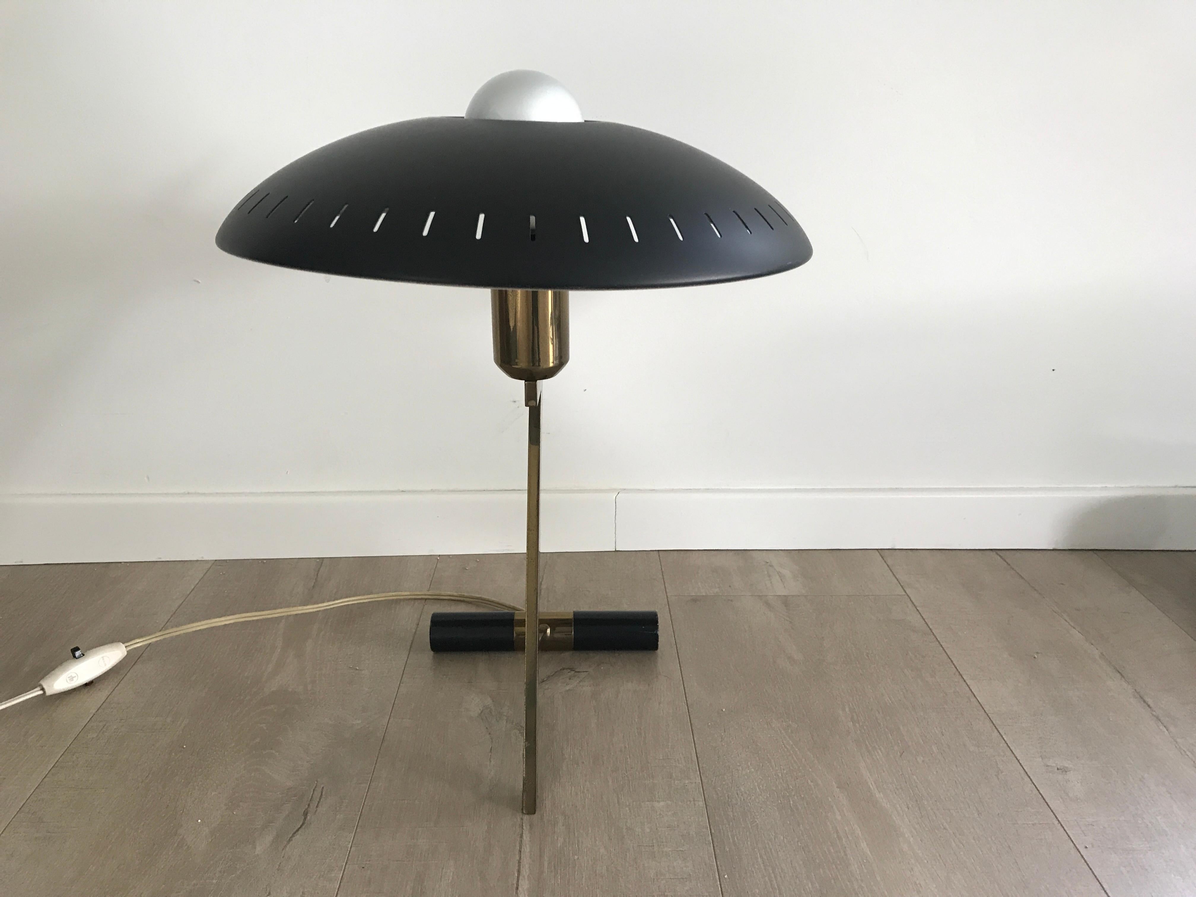 Vintage Louis Kalff Z Model Table Lamp, 1950s 5