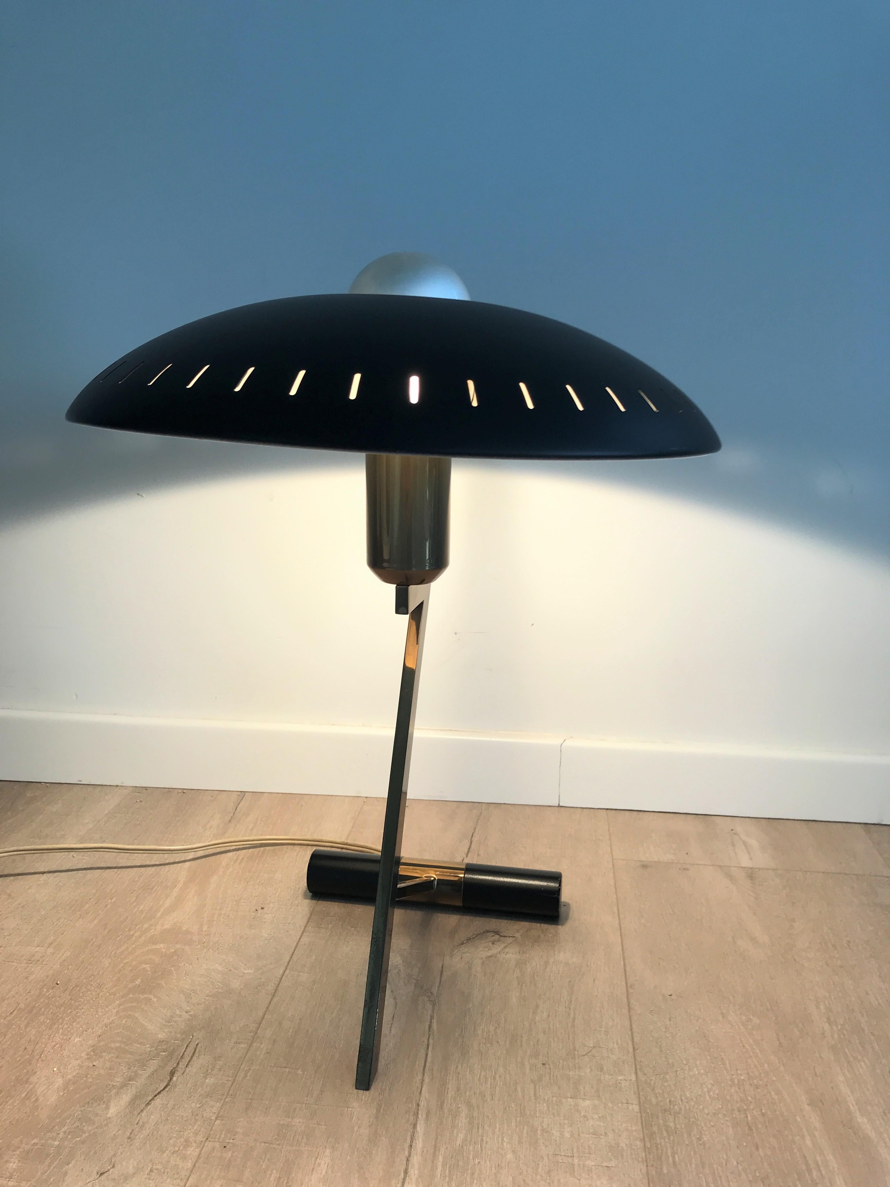 Space Age Vintage Louis Kalff Z Model Table Lamp, 1950s