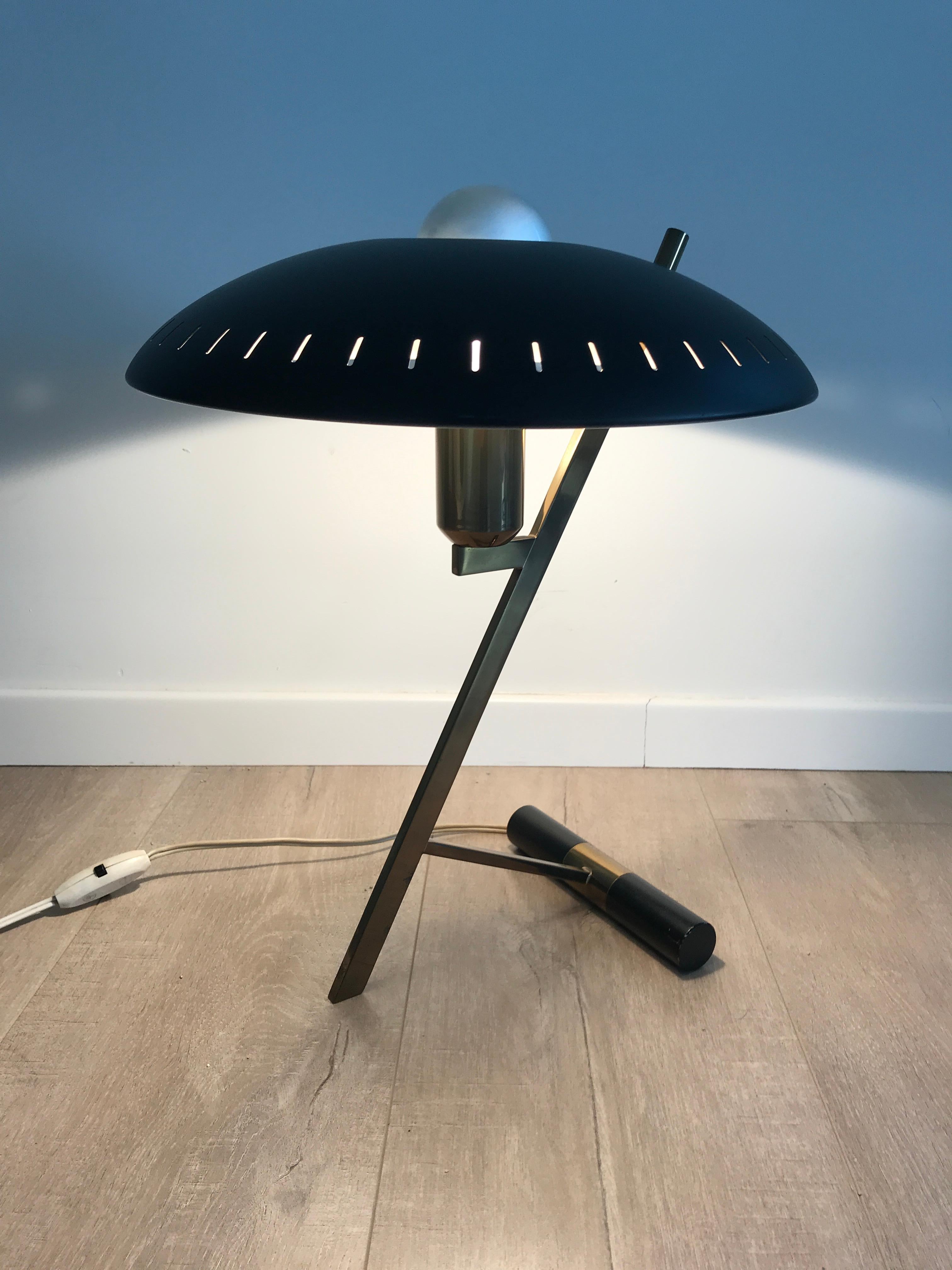 Dutch Vintage Louis Kalff Z Model Table Lamp, 1950s